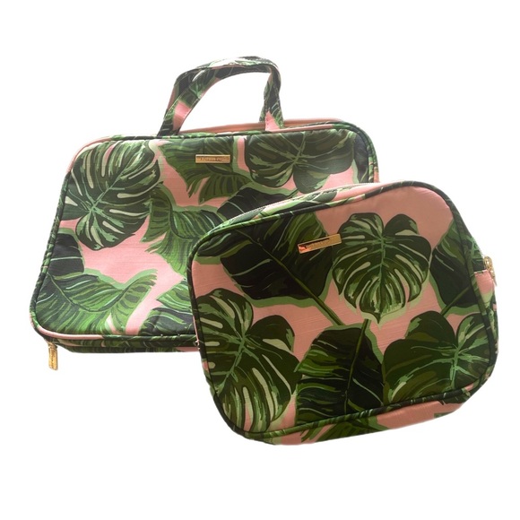 Very Cute Springtime Makeup / Travel Bags (2pc Set - Sophia Joy) - Picture 2 of 7